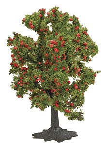 Life Like 1983 Apple Tree With Fruit 3" (Pack of 4)