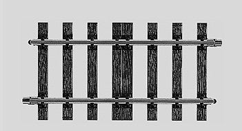 Marklin 5917 G / #1 Scale 150mm Straight Track (Single Piece)
