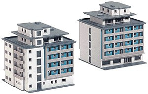 Marklin 89690 Z Scale High Rise Apartment Building Kit Set (Set of 2)
