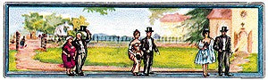 Merten 967 HO Scale Wedding Guest Figures (Set of 6)