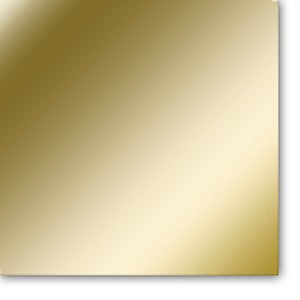 Midwest Products 707-01 .040" x 7-5/8" x 11” Gold Styrene Sheet (Pack of 4)