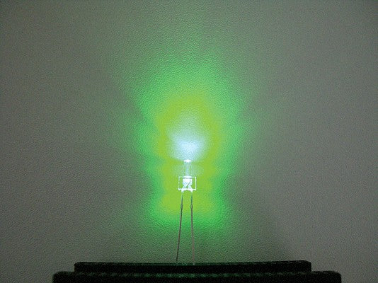 Miniatronics 12-822-05 Tower LED 2mm Green 5/