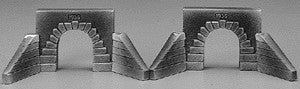 Pre-Size 124 HO Concrete Culvert 8' Arch 1936 (Pack of 2)