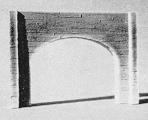 Pre-Size 214 Double Concrete Tunnel Port