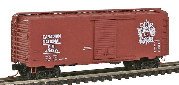 Micro-Trains 02000796 N Canadian National 40' Single Door Boxcar #484327