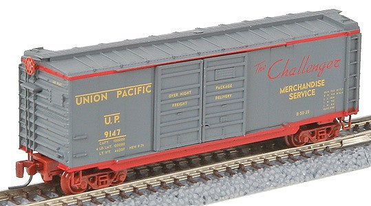 MicroTrains 50100191 Union Pacific 40' Standard Double Door Boxcar #9147