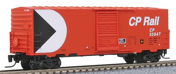 Micro-Trains 50300022 Z CP 40' Single Door Box Car w/o Roof Walk #55947