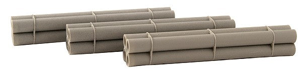 Micro-Trains 79943910 Z 60' Bulkhead Flat Pipe Load (Pack of 3)
