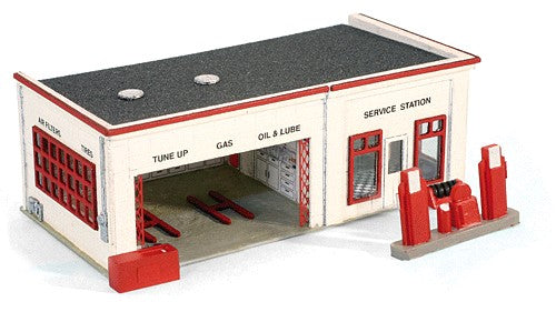 MicroTrains 79990907 Gas Station Plywood Building Kit