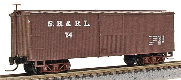 Micro-Trains 80000150 Nn3 SR&RL 30' Single Door Boxcar #74