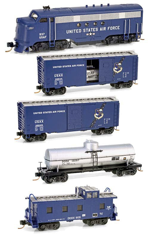 Micro-Trains 99301120 US Airforce N Gauge Collector Set (Set of 5