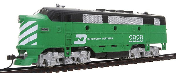 Model Power 96805 HO Burlington Northern F2 Diesel Locomotive #2828
