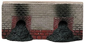 Model Railstuff 590 HO Open Coke Oven Front (Pack of 2)