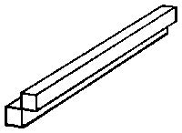 Northeastern Scale Lumber 593 1/8" x 24" Corner Posts