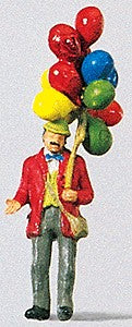 Preiser 29000 HO Man Selling Balloons Figure