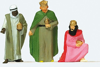 Preiser 29092 HO The Three Wise Men Figures (Set of 3)
