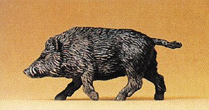 Preiser 47712 G Wild Boar Walking w/Raised Head & Tail Figure