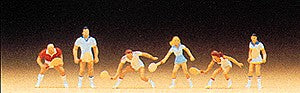Preiser 79041 N Tennis Players Figures (Set of 6)