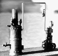 Scale Structures 9118 HO Scale Verticle Engine and Boiler Metal Kit