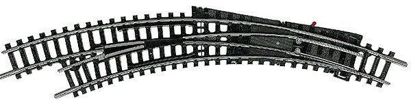 Trix 14956 N R1/R2 Left Hand Curved Switch Turnout