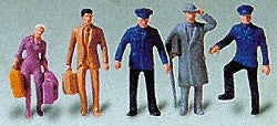 Vollmer 2207 HO People at the Station Figures (Set of 5)