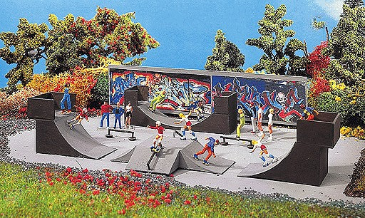 Vollmer 3610 HO Skateboard Park Kit