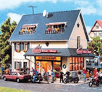 Vollmer 3666 Biker's Shop Building Kit