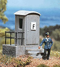 Vollmer 6509 Trackside Telephone Hut (10)