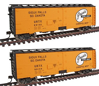 Walthers 932-22588 HO URTX General American 40' Meat Reefer Limited (Set of 2)
