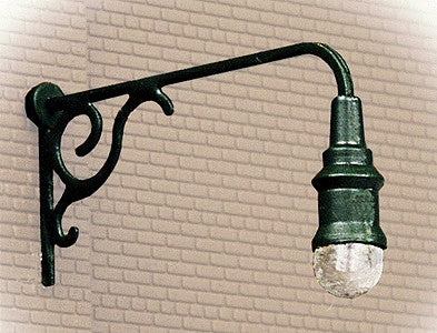Walthers 933-1098 HO Scale Ornate Wall Mounted Lamps (Pack of 3)