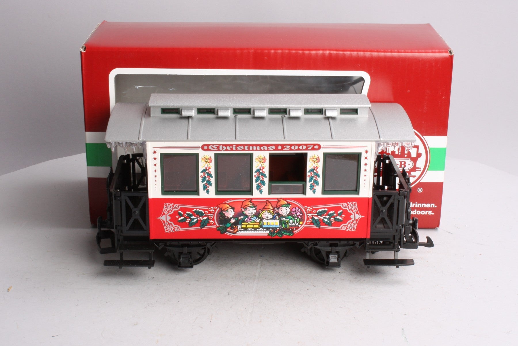 LGB 35078 G Scale 2007 Christmas Passenger Car – Trainz