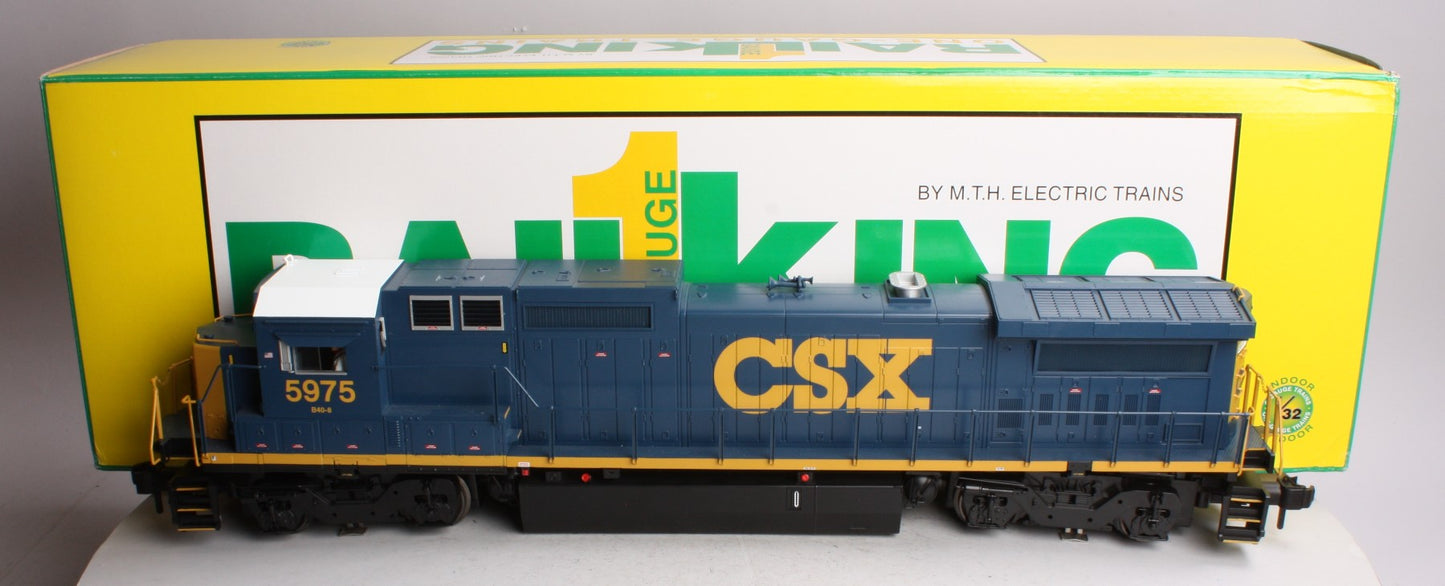 MTH 70-2078-1 CSX G Scale Dash-8 Diesel Engine w/PS2