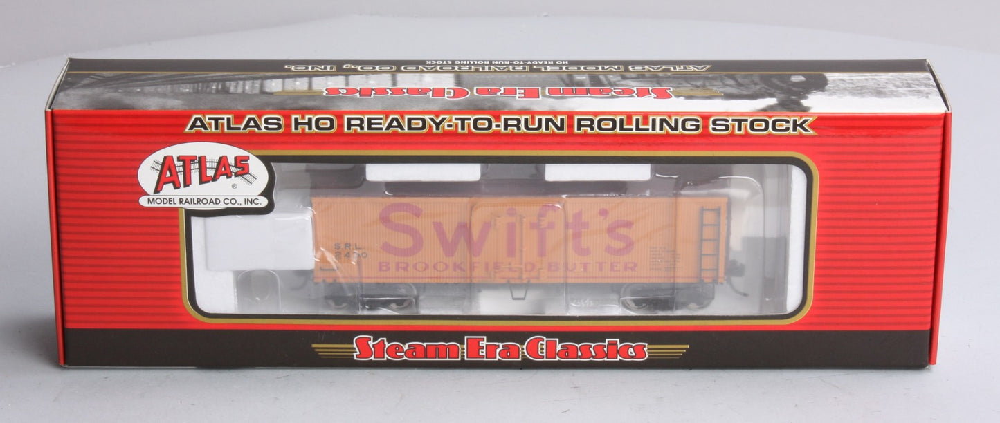 Atlas 6127-1 HO Scale Swift's Road 36' Wood Reefer Car #2430
