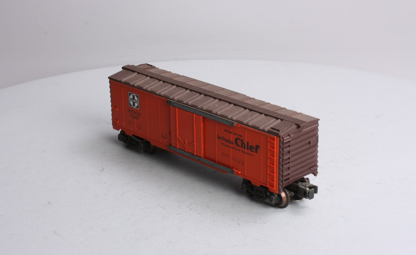 K-Line K75037 O Gauge Santa Fe Classic Reefer #7 Grand Canyon