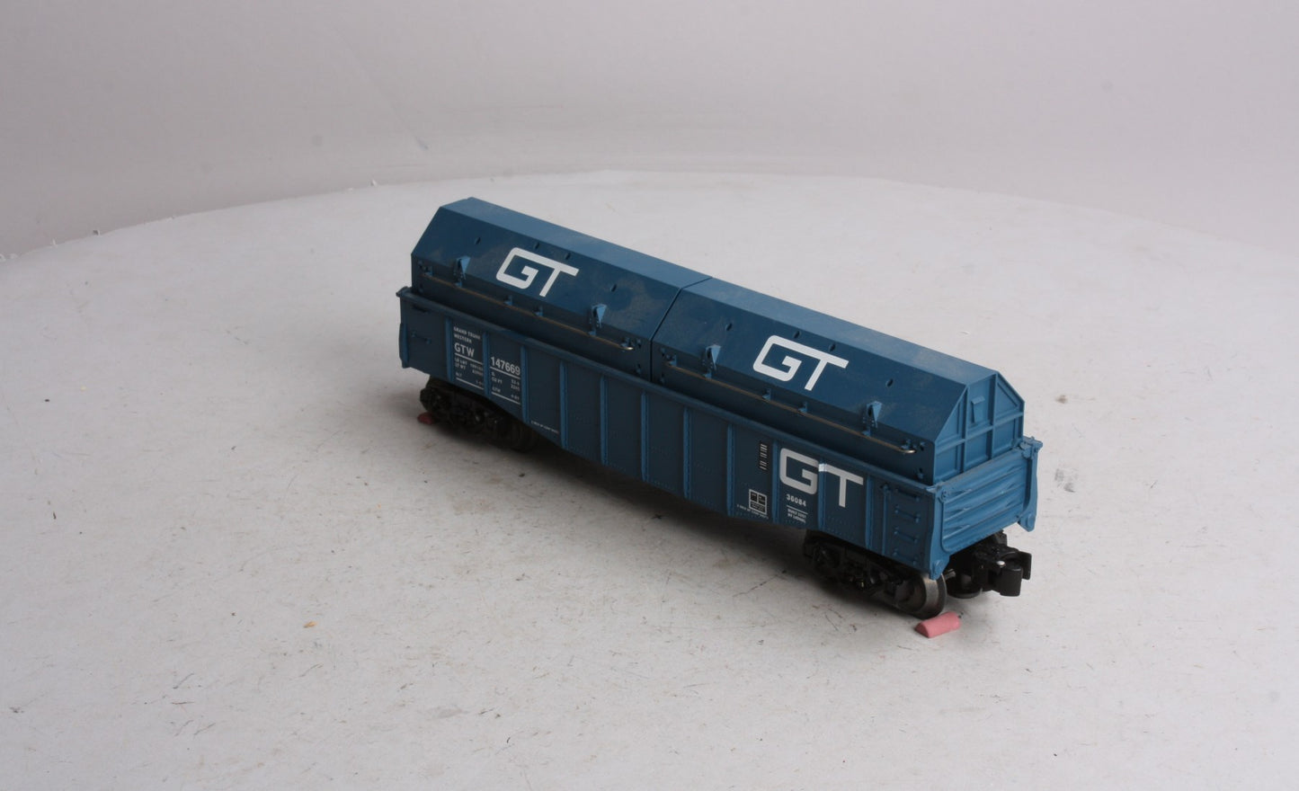 Lionel 6-36084 O Gauge Grand Trunk Western Gondola w/Coil Covers #147669