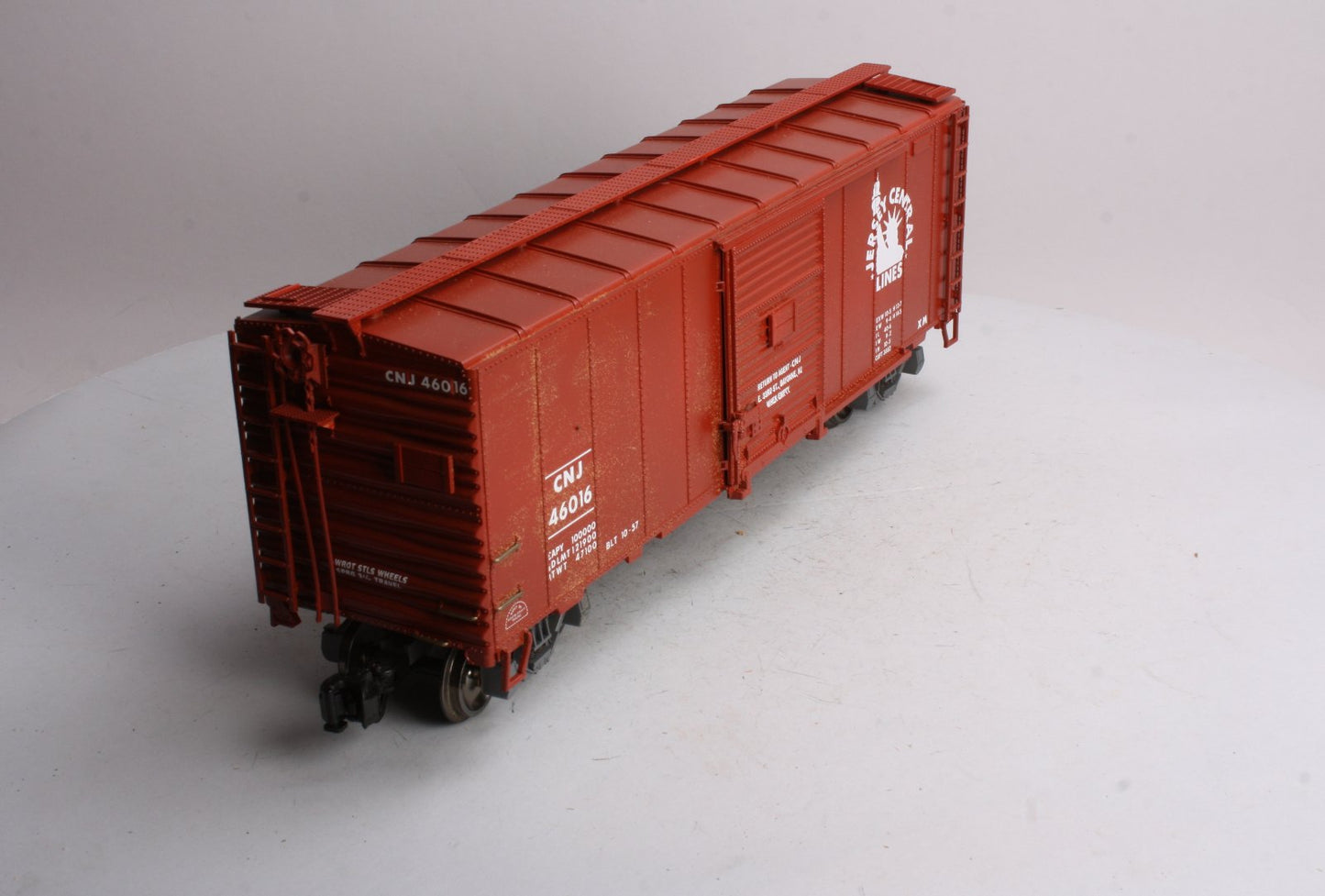 Aristo-Craft 46016 Central New Jersey Steel Boxcar #46016
