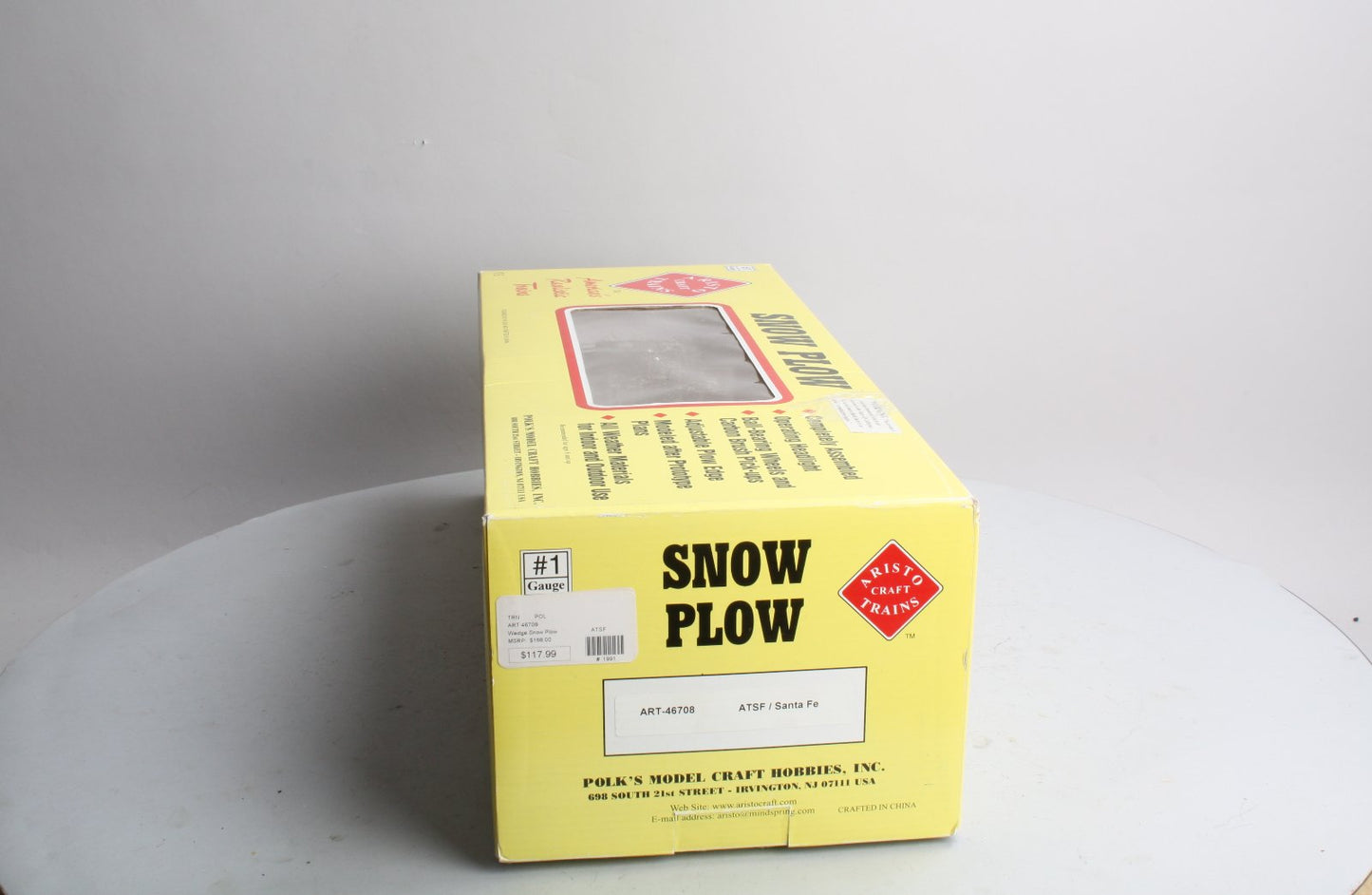 Aristo-Craft 46708 G Santa Fe Wedge Snow Plow