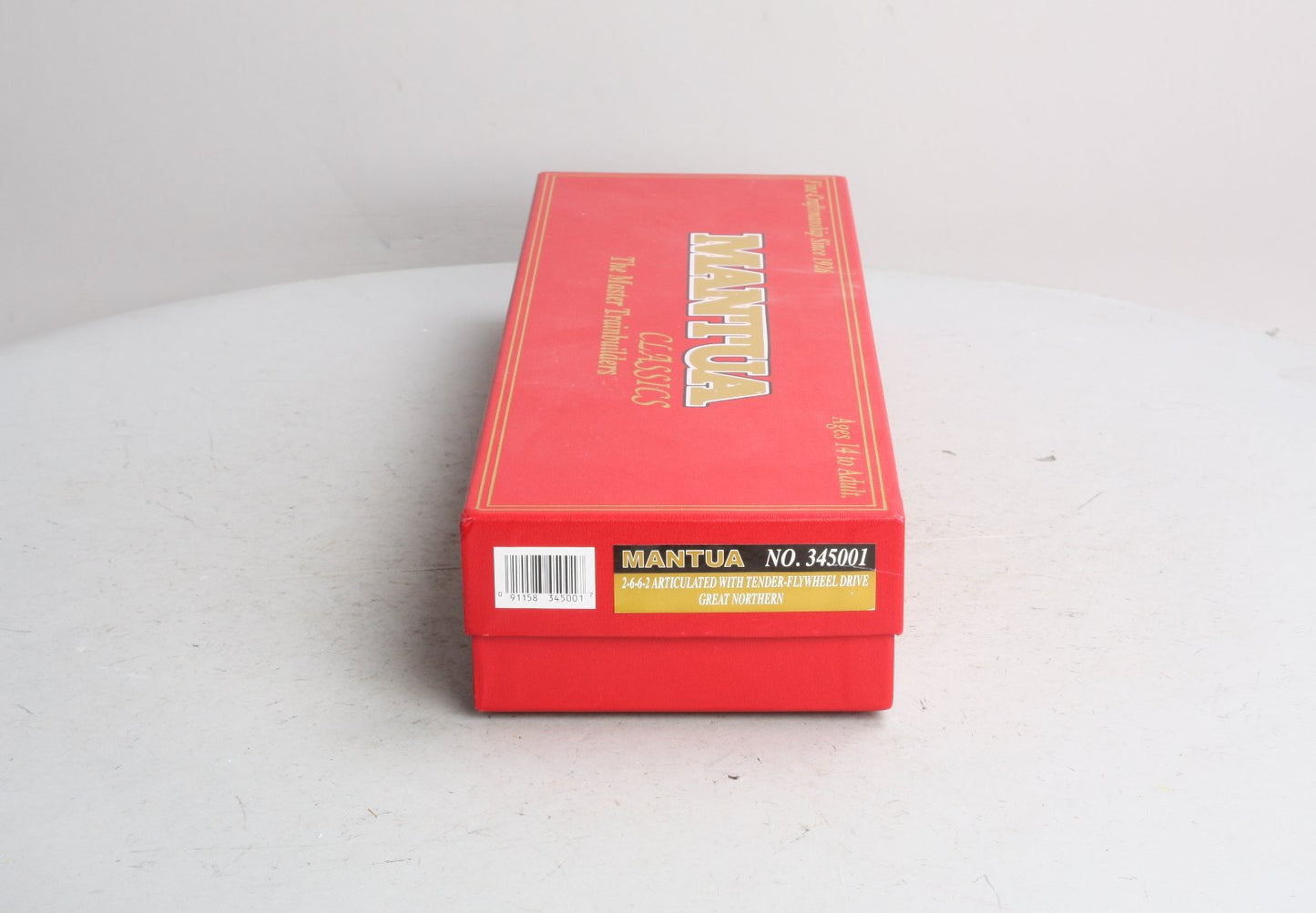 Mantua 345001 HO Great Northern 2-6-6-2 Steam Locomotive with Tender