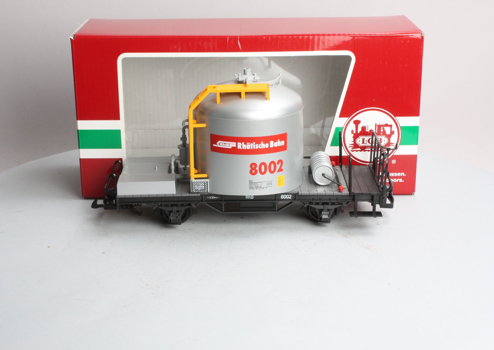 LGB 45250 Cement Silo Car – Trainz