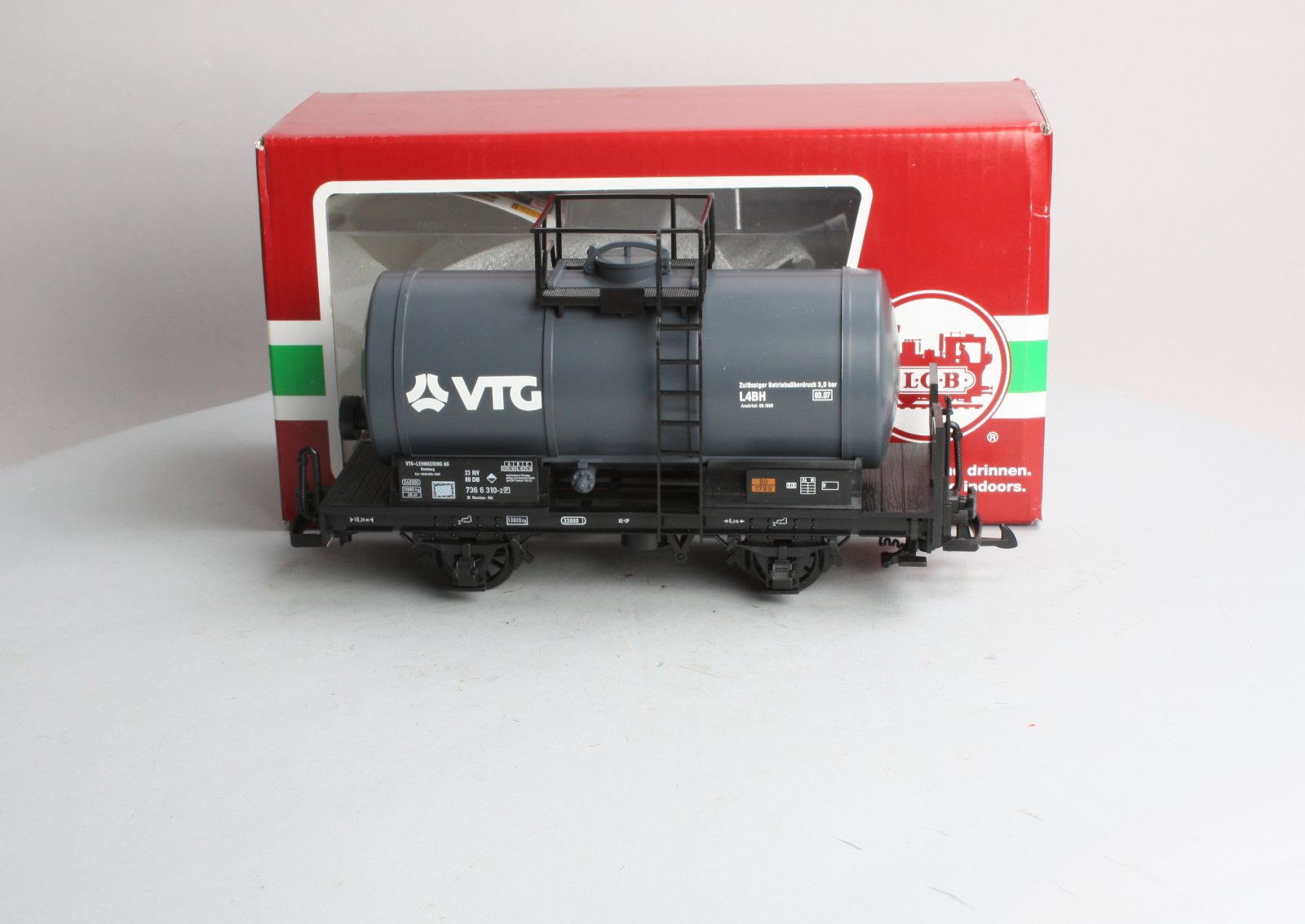 LGB 41403 G Scale VTG Tank Car – Trainz