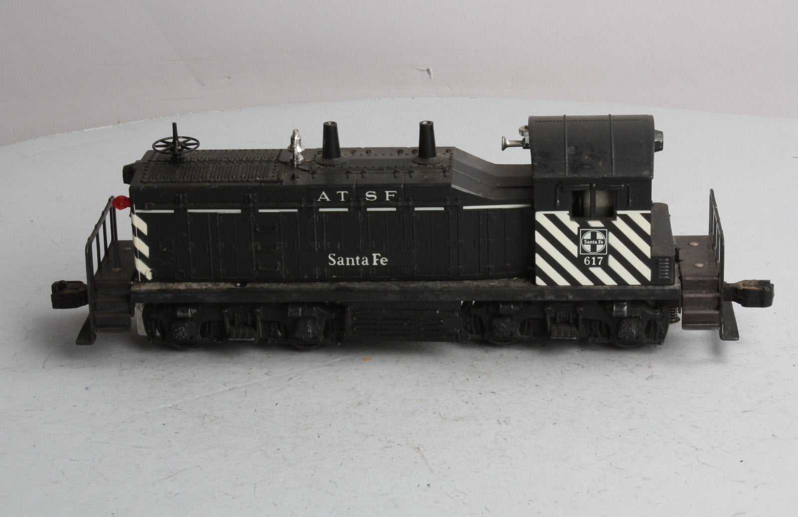 N-GAUGE ヴィンテージ Lionel 617 Vintage O Santa Fe ATSF Diesel Switcher with Zebra
