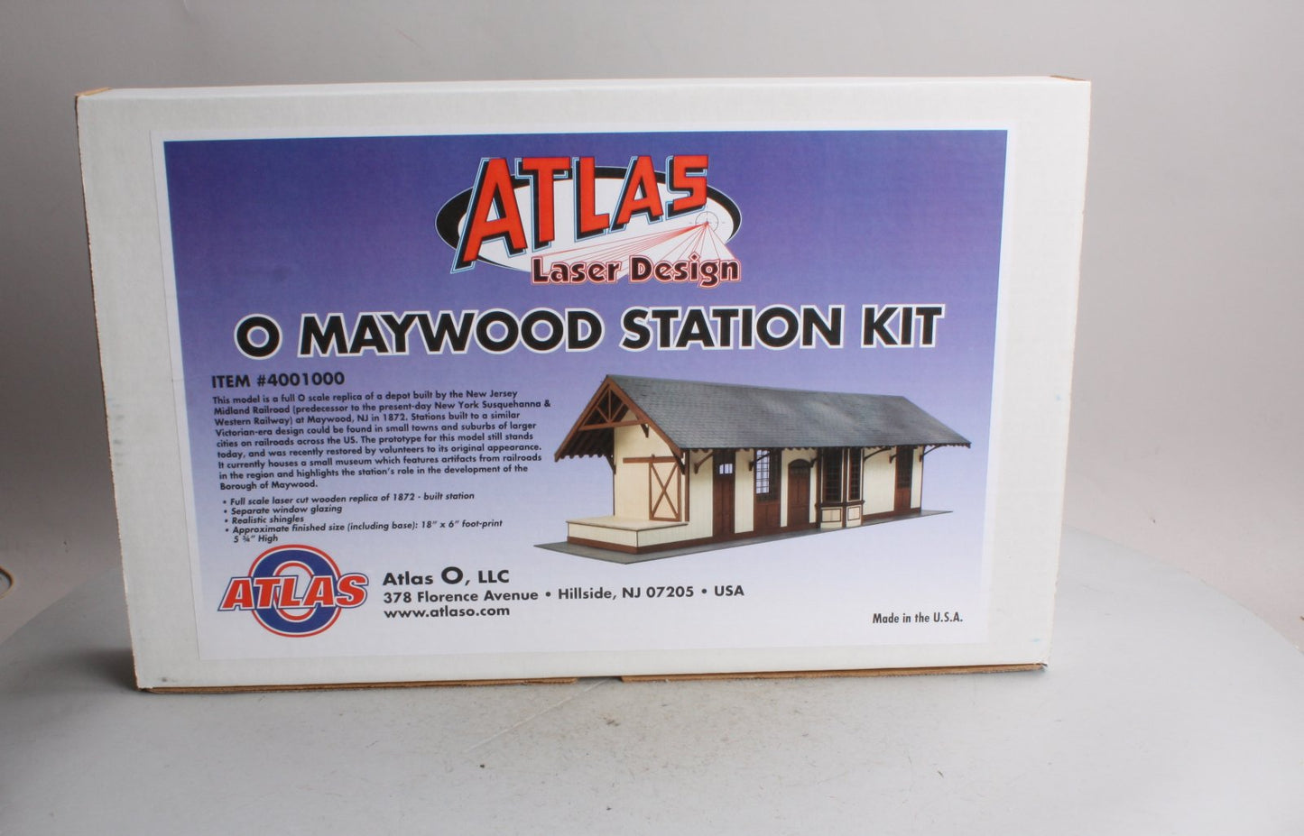 Atlas 4001000 Maywood Station Laser Kit O