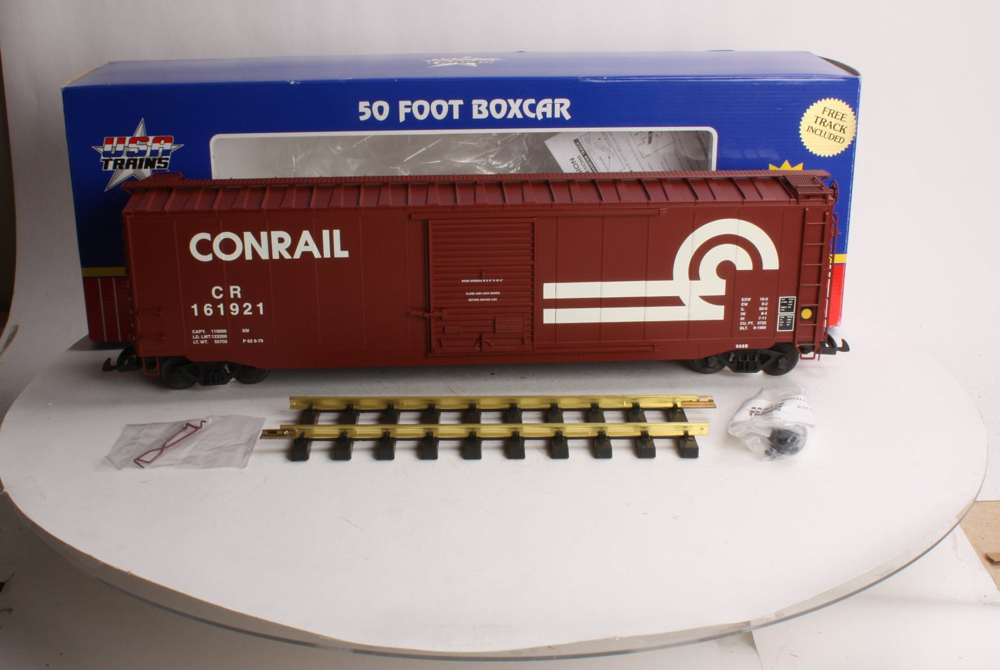 USA Trains R19303A G Conrail 50' Boxcar #161921