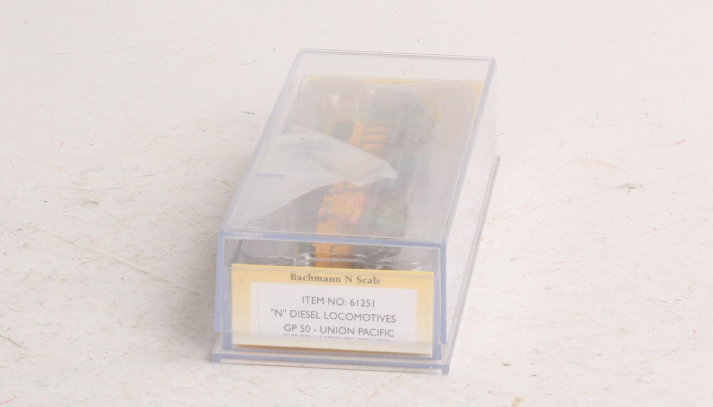 Bachmann 61251 N Scale Union Pacific GP50 Diesel Locomotive #3258