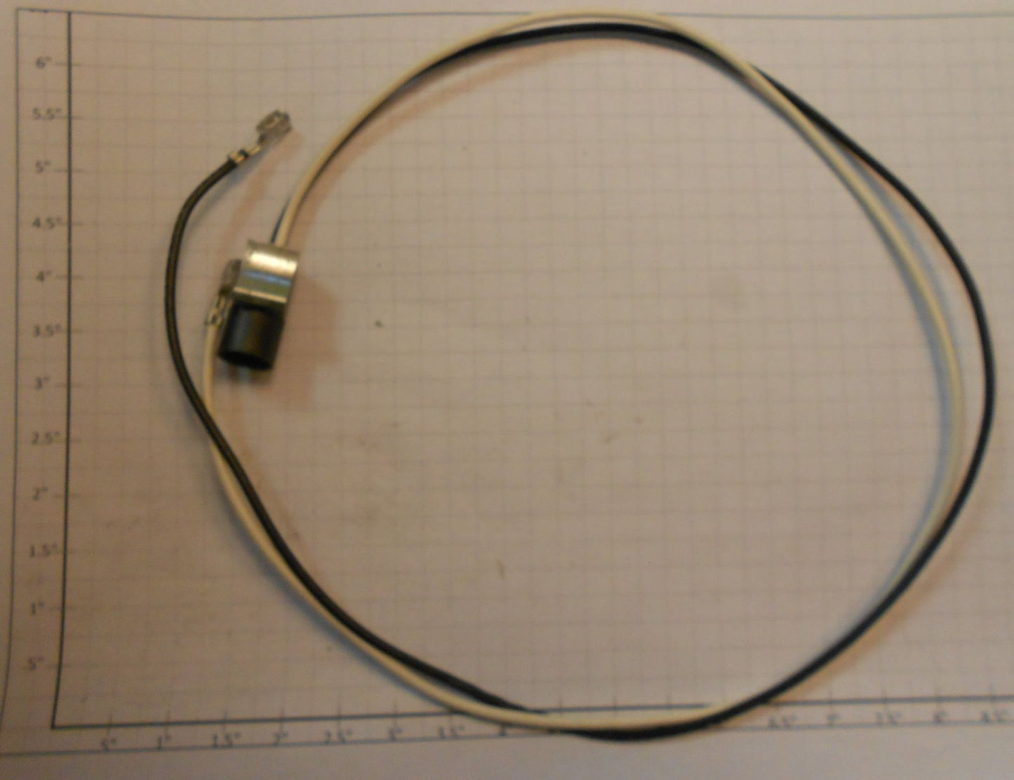 Acme 1000-1X Model Train Bayonet Base Lamp Socket w/ 20" Leads
