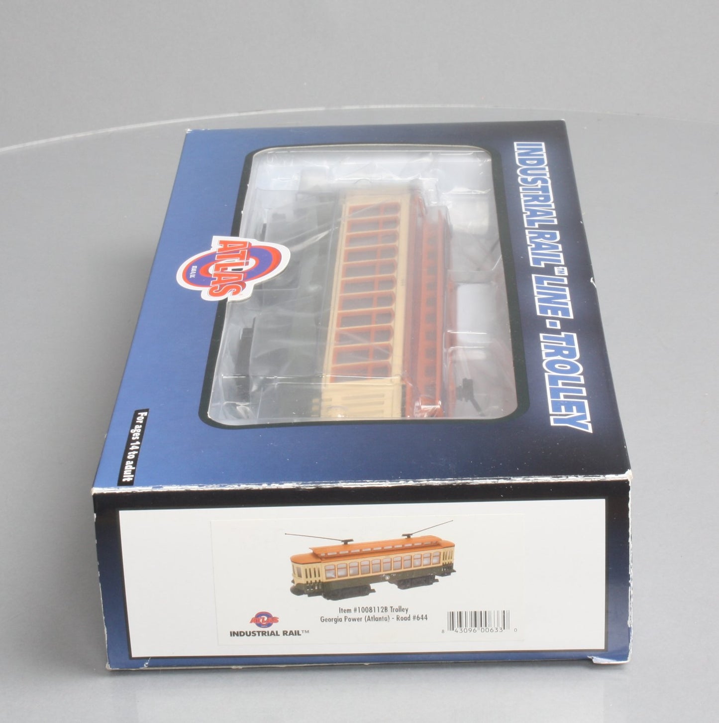 Industrial Rail 1008112B Georgia Power 0-27 Trolley #644