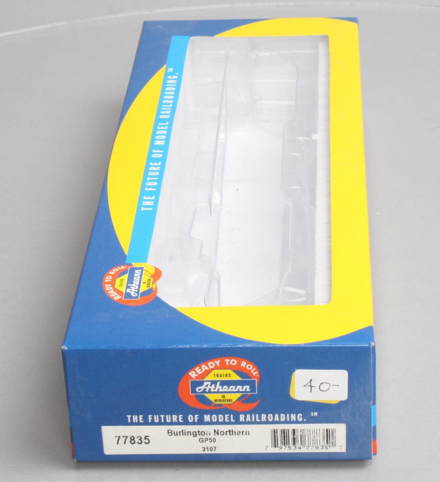 Athearn 77835 HO Scale Burlington Nothern GP50 Diesel Locomotive #3107