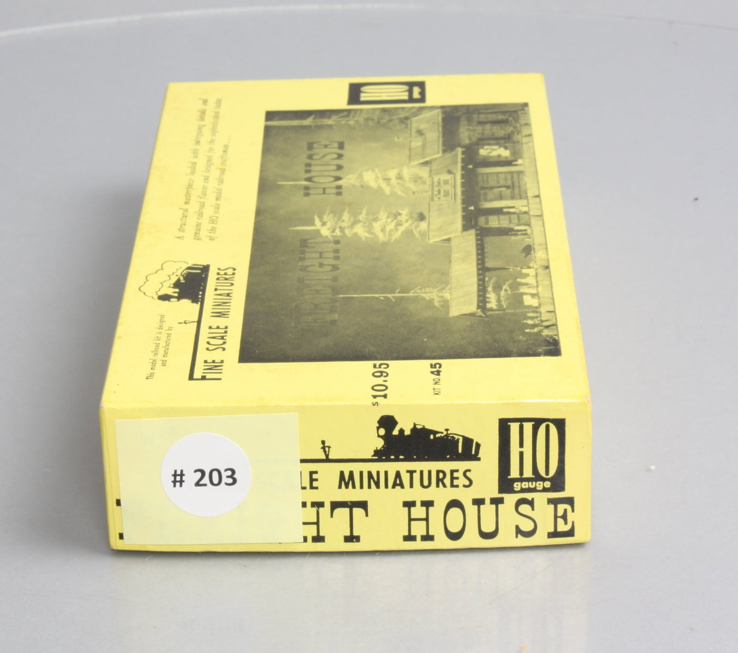 Fine Scale Miniatures 45 HO Scale Freight House Building Kit