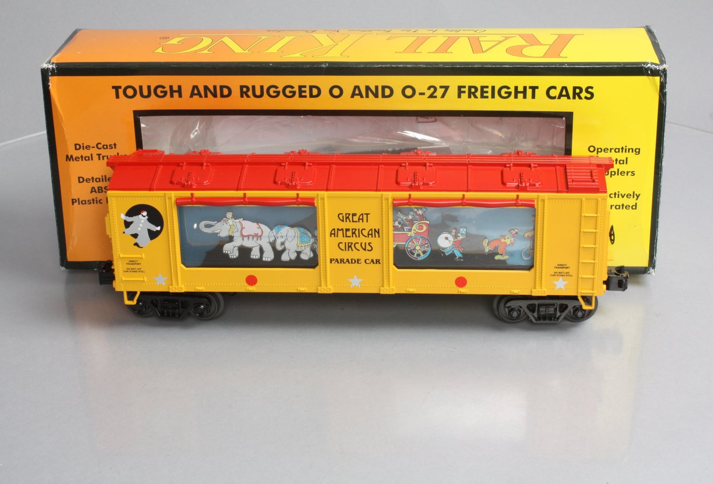 MTH 30-79373 O Circus Operating Action Car