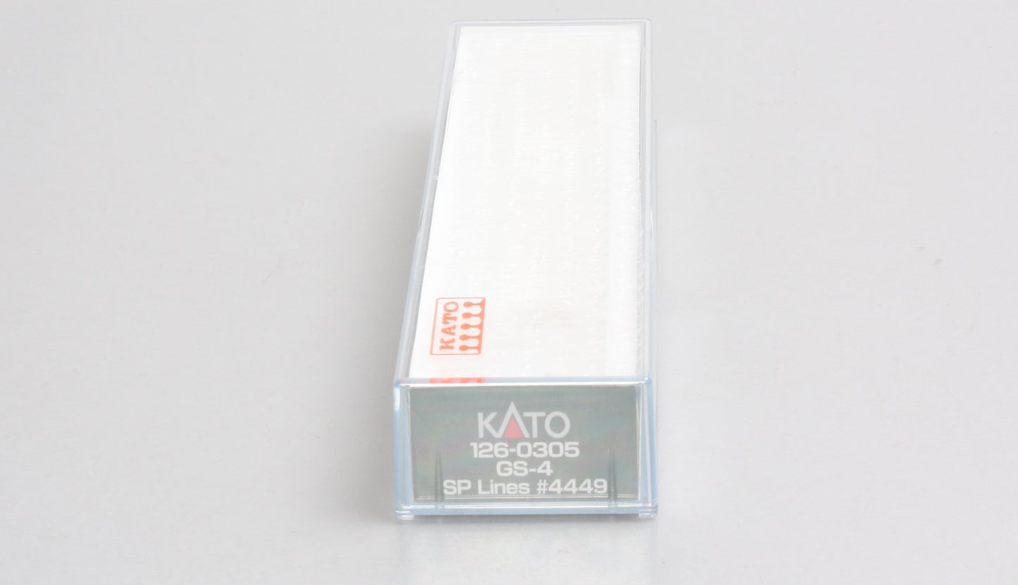 Kato 126-0305 N SP Lines 4-8-4 GS-4 Steam Locomotive #4449